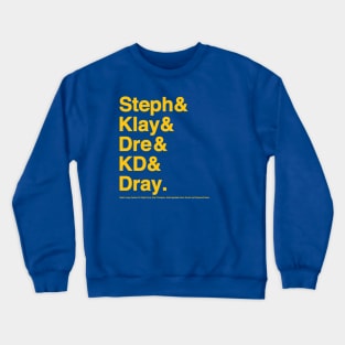 Death Lineup Version 2.0 Crewneck Sweatshirt